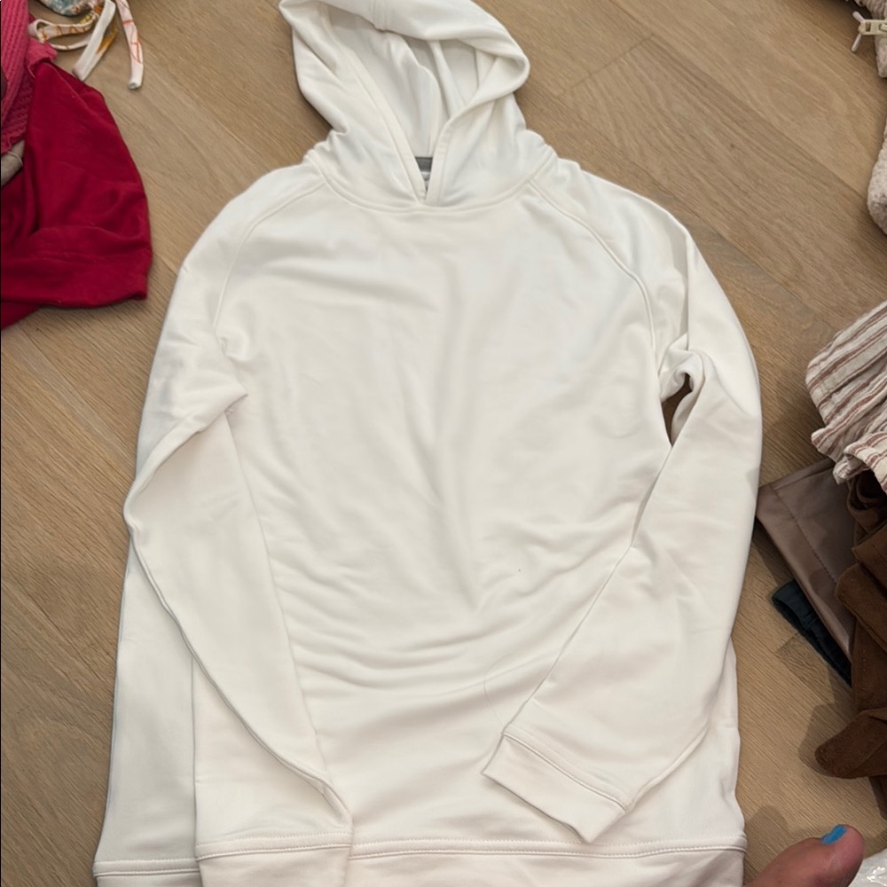 Peter Millar White Rashguard Swim Top